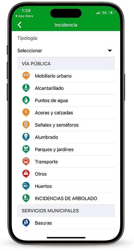 como poner una incidencia paso 2